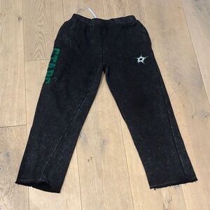 Boys black Dallas stars sweats